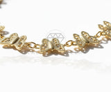 Collar Elegante - 106928 - Collar Mariposas - Oro Laminado 18K
