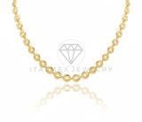 Collar Elegante - 106929 - Collar Circulos - Oro Laminado 18K