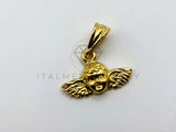 Dije de Lujo - 104188 - Dije Rostro de Angelito - Oro Laminado 18K