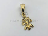 Dije de Lujo - 104247 - Cruz de Caravaca Tamaño Mini - Oro Laminado 18K