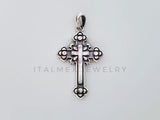 Dije Religioso - 105153 - Dije Cruz Gotica Plata .925