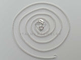 Cadena Cubana 1mm Plata .925