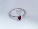 Anillo de Dama - 104711 - Anillo Ajustable Circonia Rosa Plata .925