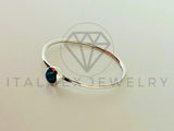 Anillo de Plata - 105421 - Anillo Boutique Opalo Azul Plata .925