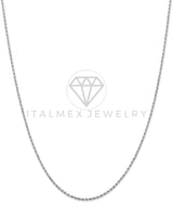 Cadena Torzal 1.5mm - Plata .925