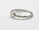 Anillo de Plata - 106353 - Anillo Corazon Liso Plata .925