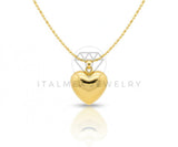 Collar Elegante - 106640 - Collar Corazon - Oro Laminado 18K