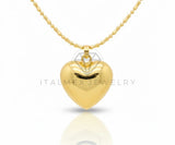 Collar Elegante - 106640 - Collar Corazon - Oro Laminado 18K