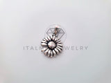Dije No Religioso - 104414 - Dije de Girasol en Plata Fina .925