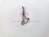 Dije Religioso - 104417 - Dije de Paloma Espiritu Santo en Plata Fina .925
