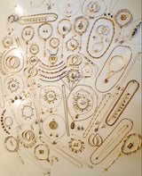 ¡Crece tu Negocio! - Paquete de 140+ Piezas Oro Laminado 18K - Mayoreo - Incluye Joyeria Religiosa