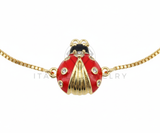 Pulsera de Lujo - 106433 - Pulsera Ajustable Catarina CZ Clara - Oro Laminado 18K