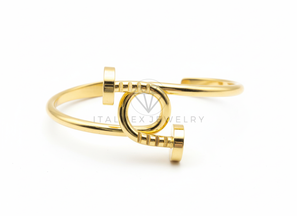 Pulsera de Lujo - 106448 - Pulsera Inspirado Cartier Clavo - Oro Laminado 18K