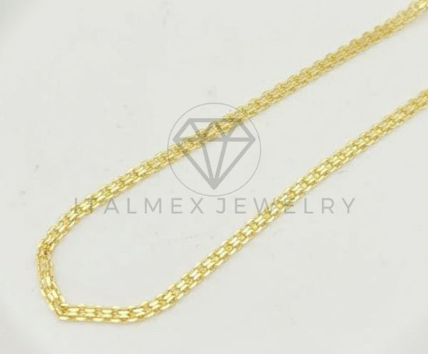 Cadena de Lujo - 106453 - Cadena Cable - Oro Laminado 18K