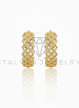 Arete de Lujo - 106676 - Arete sin broche - Oro Laminado 18K