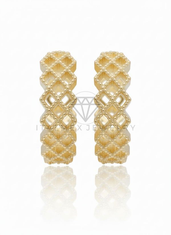 Arete de Lujo - 106676 - Arete sin broche - Oro Laminado 18K