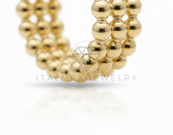 Arete de Lujo - 106677 - Arete sin broche - Oro Laminado 18K