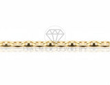 Cadena de Lujo - 106738 - Cadena 3MM/24" - Oro Laminado 18K