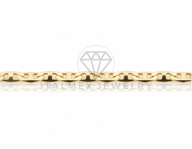Cadena de Lujo - 106738 - Cadena 3MM/24" - Oro Laminado 18K