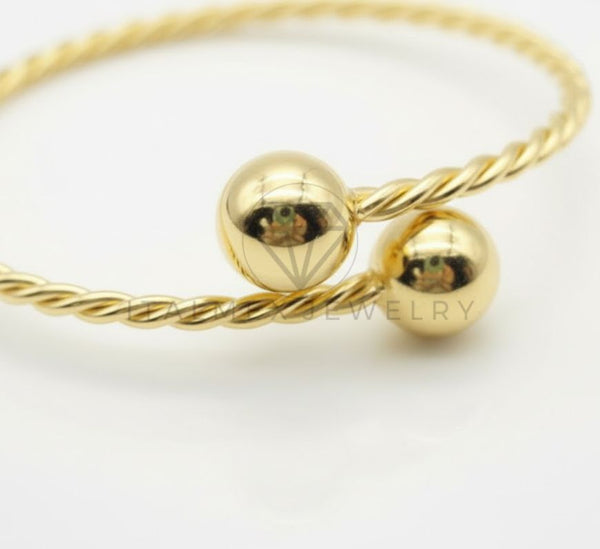 Pulsera de Lujo - 106777 - Pulsera Ajustable Trenzada - Oro Laminado 18K