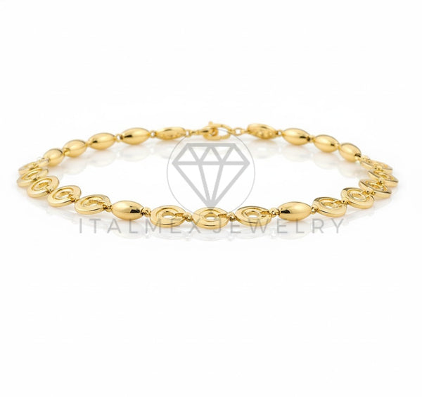 Collar Elegante - 106929 - Collar Circulos - Oro Laminado 18K