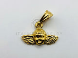 Dije de Lujo - 104188 - Dije Rostro de Angelito - Oro Laminado 18K