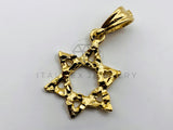 Dije de Lujo - 104202 - Dije de Estrella de David - Oro Laminado 18K