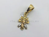 Dije de Lujo - 104249 - Cruz de Caravaca Tamaño Mini - Oro Laminado 18K