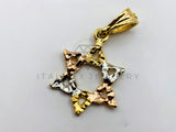 Dije de Lujo - 104203 - Dije de Estrella de David - Oro Laminado 18K
