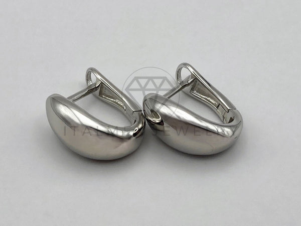 Arete de Lujo - 105455 - Huggie Clásico 15mm Plata .925