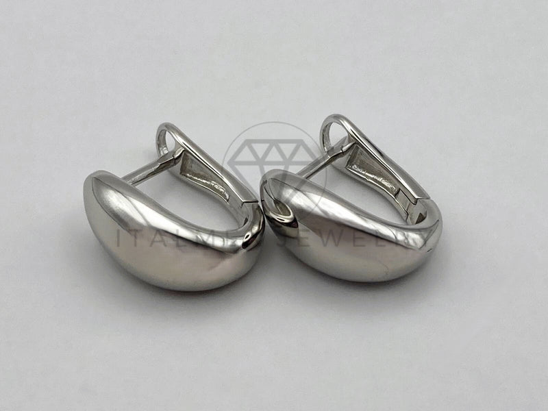 Arete de Lujo - 105455 - Huggie Clásico 15mm Plata .925