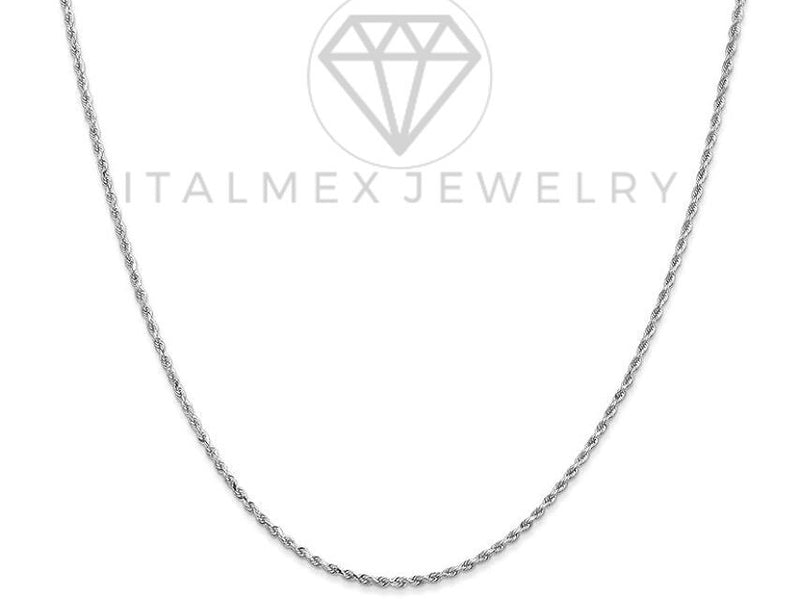 Cadena Torzal 1.5mm - Plata .925