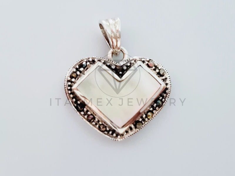 Dije No Religioso - 105155 - Dije Corazon Taxco Plata .925