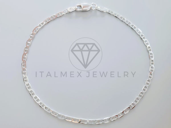 Pulsera Marina 3mm Plata .925