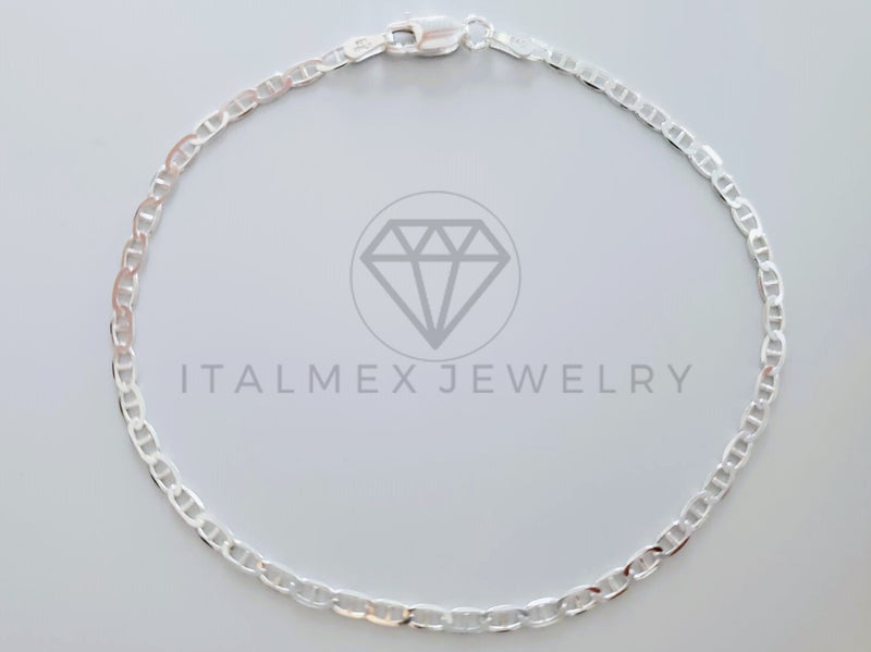 Pulsera Marina 3mm Plata .925