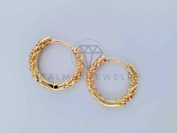 Arete de Lujo - 104886 - Aracada Clasica Cuerda Oro Laminado 18K