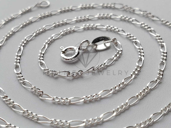 Cadena Figaro 1.5mm - Plata .925