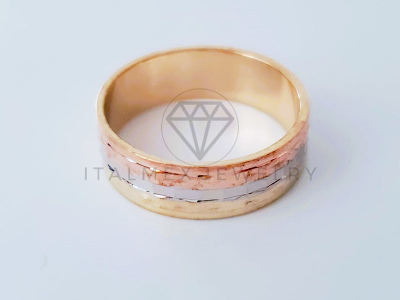 Anillo de Lujo - 104923 - Diseño Fin de Semana Florentino Oro Laminado 18K