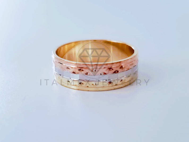 Anillo de Lujo - 104923 - Diseño Fin de Semana Florentino Oro Laminado 18K