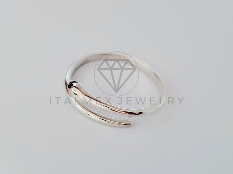 Anillo de Dama - 105130 - Anillo Serpiente Ajustable - Plata .925