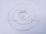 Cadena Corazon 3mm Plata .925