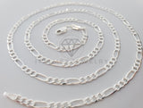 Cadena Figaro 3mm Plata .925
