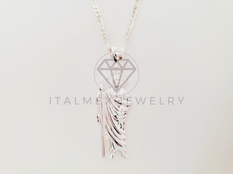 Dije Religioso - 104786 - Dije San Judas Tadeo Plata Fina .925