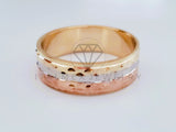 Anillo de Lujo - 104923 - Diseño Fin de Semana Florentino Oro Laminado 18K