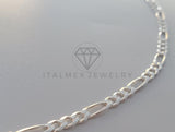 Cadena Figaro 3mm Plata .925