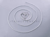 Cadena Torzal 1.5mm - Plata .925