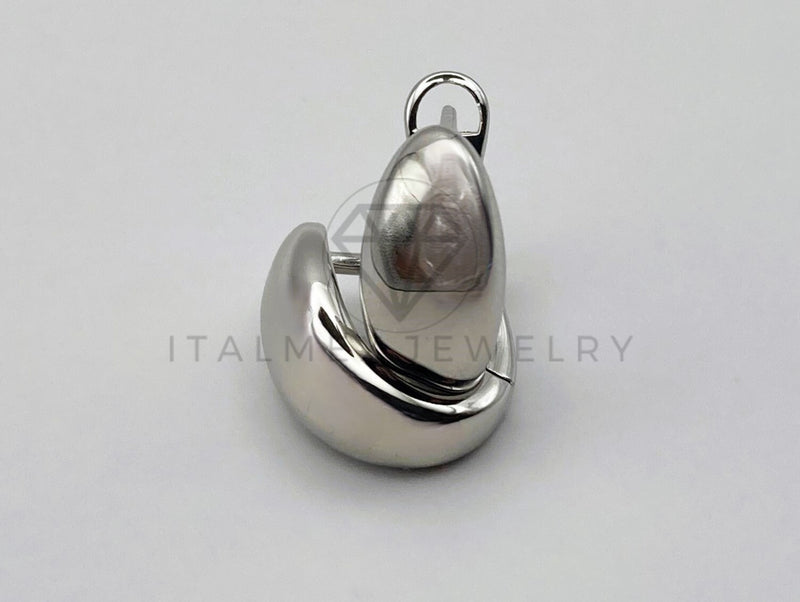 Arete de Lujo - 105455 - Huggie Clásico 15mm Plata .925