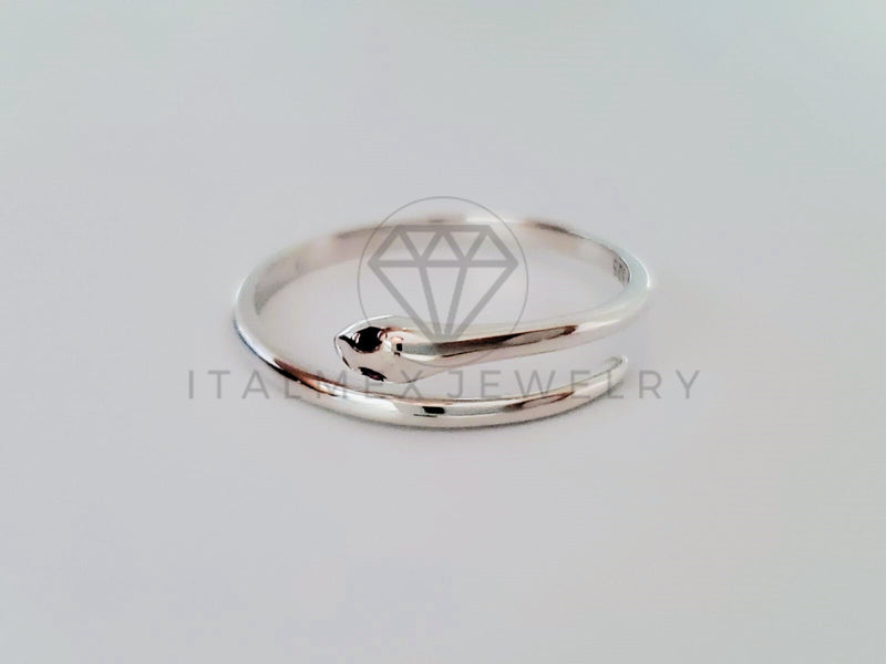 Anillo de Dama - 105130 - Anillo Serpiente Ajustable Plata .925