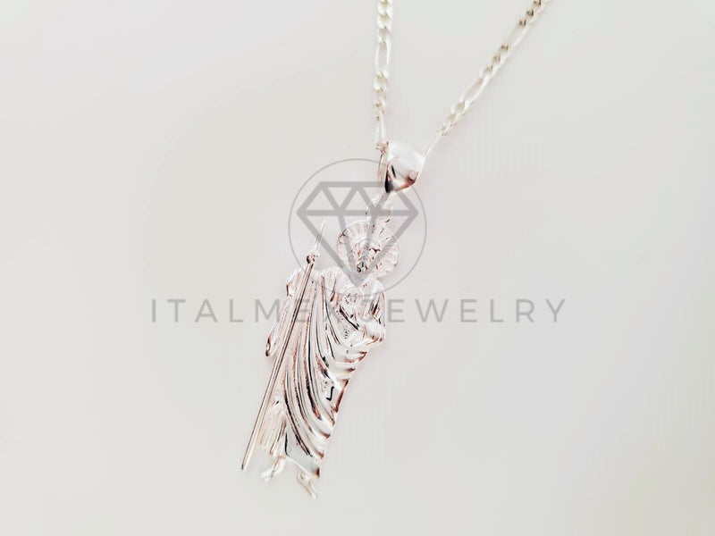 Dije Religioso - 104786 - Dije San Judas Tadeo Plata Fina .925