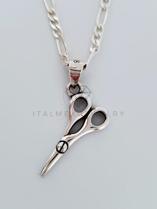 Dije No Religioso - 104816 - Dije Tijeras Mini - Plata .925